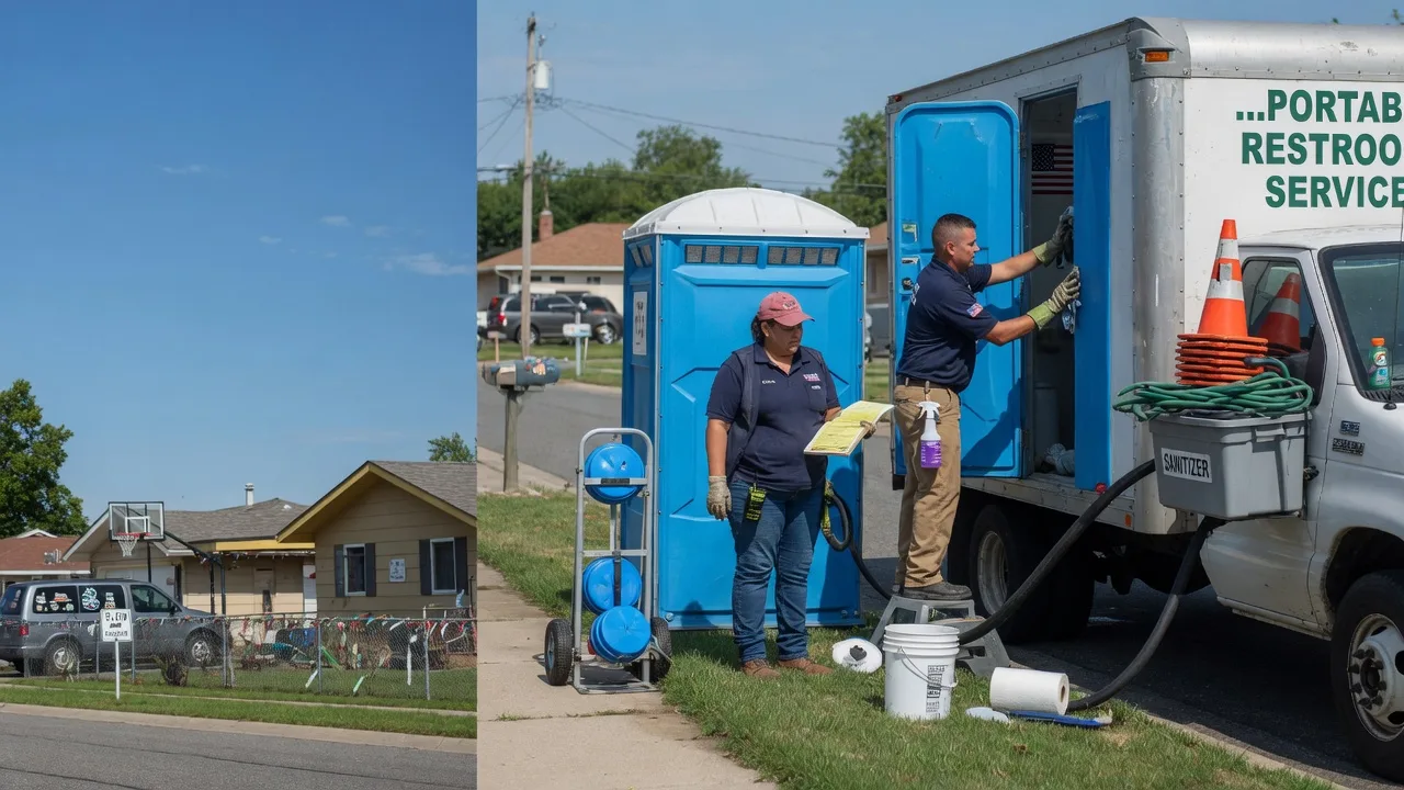 Portable Toilet Rental in Pleasant Plain, OH near me